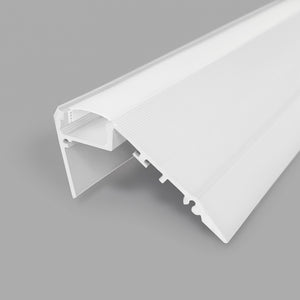 Perfil tira LED de superficie para esquinas con difusor - 54mm - Tira LED ≤12 mm - 2 metros (5)