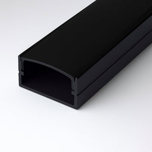 Perfil tira LED de superficie con difusor - 20x10mm - Tira LED ≤15mm - 2 metros - 0.65mm - 21g/m (2)