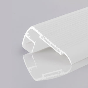 Perfil tira LED para escaleras - 27x63mm - Con difusor - 2 metros (2)