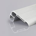 LED strip profile for staircase - 27x63mm - With diffuser - 2 meters 4