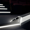 Προφίλ ταινίας LED για σκάλες - 54mm - Με διαχύτη - 2 μέτρα - 1mm - 360g/m 4
