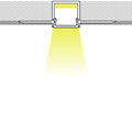 LED strip profile integration / trimless - 49x11.5mm - With diffuser - 2 meters - 1.2mm 2