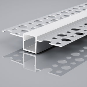 Perfil tira LED integración / trimless - 49x11,5mm - Con difusor - 2 metros - 1.2mm - Barcelona Led-