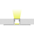 LED strip profile integration / trimless with diffuser - 55x11.5mm - 2 meters - 1.2mm 2