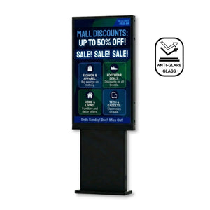 Display Exterior 55" 4K - Cristal Anti-reflejo - Android 13 - 4GB+64GB - Outdoor - Barcelona Led-Signage