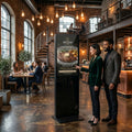 32-Zoll-Digital-Werbe-Totem (Full HD, ohne Touchscreen) – Android 13 – Vertikale Innenwerbung 2