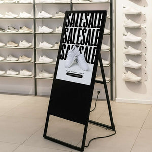 Display publicitario plegable LCD Full HD 32" - Android 13 - Indoor - Barcelona Led-