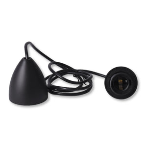 Lámpara colgante de mimbre "ASTRID" - E27 (8)