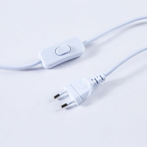 Aplique de pared escandinavo orientable 330° con interruptor y enchufe (7)