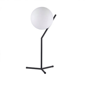 Lámpara de mesa bola cristal "NOLA" - E27 - Ø 16cm