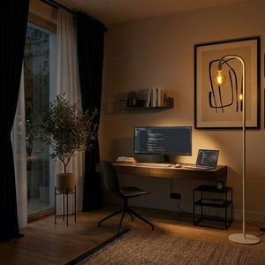 Lámpara de Pie "FINNA" E27 - Barcelona Led-Decoración