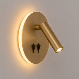 Aplique de pared para lectura "Quart" - Doble función - 3W+6W (28)