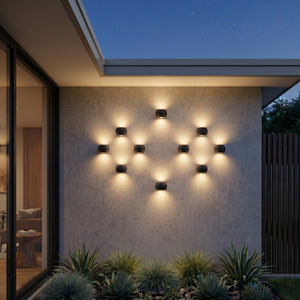 Aplique de pared LED "ARTEMIS" - Up & Down - 6W - 2700K- IP65 (2)