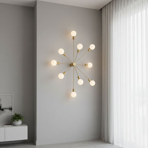 Lámpara de techo "ASTRA" - 10 luces - E27 - Barcelona Led-Decoración