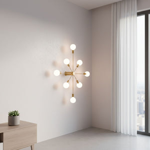Lámpara de techo "ASTRA" - 8 luces - E27 (4)