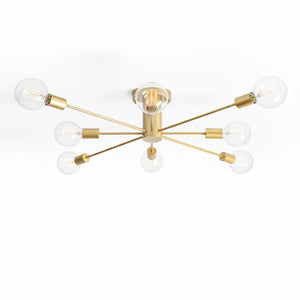 Lámpara de techo "ASTRA" - 8 luces - E27 (2)