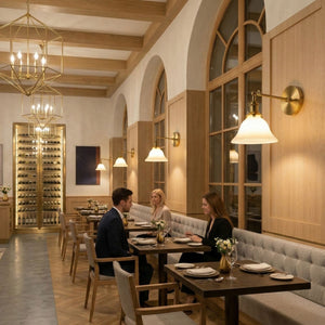 Aplique de pared "BANQUI" - E27 (16)