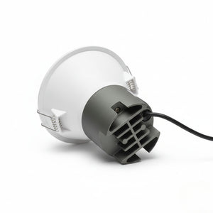 Foco LED empotrable blanco 11W "KOPPA"- Óptica 36º - Corte Ø 100mm - Bajo UGR (2)