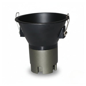Foco LED empotrable negro 11W "KOPPA"- Óptica 36º - Corte Ø 100mm - Bajo UGR (2)