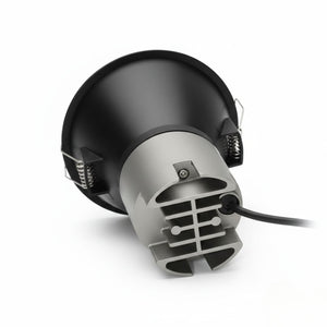 Foco LED empotrable negro 11W "KOPPA"- Óptica 36º - Corte Ø 100mm - Bajo UGR (3)