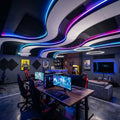 Witte flexibele siliconen hoes - Neon LED-strip - 16x16 mm - Oppervlakte 4