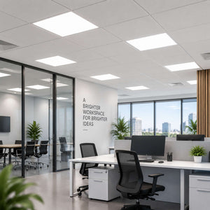 Panel LED empotrable Backlit 60x60cm - 40W - 100lm/W - Driver flicker free - UGR19 - IP40 (12)