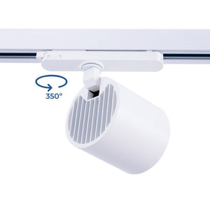 Proyector LED para carril trifásico - 40W - Joyerías - Driver Philips Xitanium - Barcelona Led-Iluminación