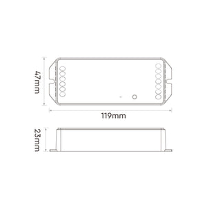 Controlador tira LED 2 en 1 - Monocolor/Dual White - 12/48VDC - 20A - 2.4G - WiFi - Milight (2)