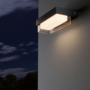 Lámpara LED solar con sensor de microondas - 3000K - IP65 - 900lm (1)