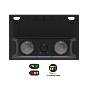Lámpara LED solar de exterior - CCT - 2 LED - 60lm (5)