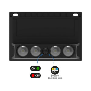 Lámpara LED solar de exterior - CCT - 4 LED - 120lm (5)