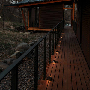 Luz LED solar de exterior - 3000K - 4 LED - 15 lm - IP65 (2)