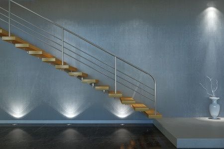 Iluminación led para escaleras: seguridad y diseño