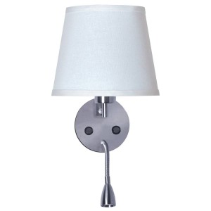 APLIQUE DE PARED CON FOCO DE LECTURA