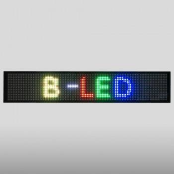 LETRERO LED PROGRAMABLE RGB 50X9,5CM WIFI / USB