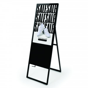 Display publicitario plegable LCD Full HD 32" - Android 13 - Indoor