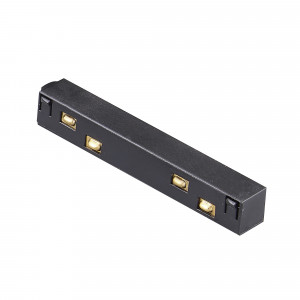 Conector recto de unión para carril magnético - 48V - 20mm - V2