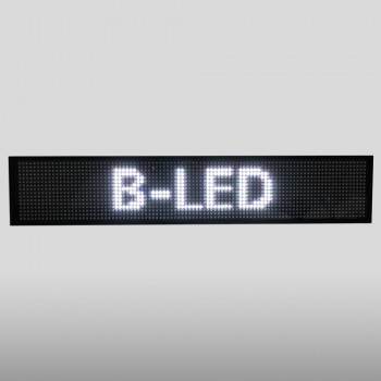 LETRERO LED PROGRAMABLE MONOCOLOR BLANCO 50X9,5CM WIFI / USB LETRERO LED PROGRAMABLE MONOCOLOR BLANCO 50X9,5CM WIFI / USB