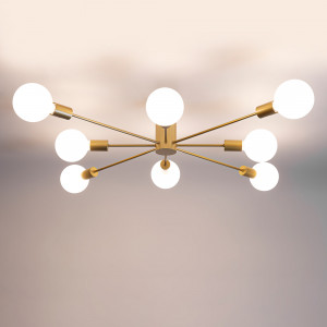 Lámpara de techo "ASTRA" - 8 luces - E27