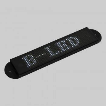 LETRERO LED PROGRAMABLE PORTÁTIL FLEXIBLE PARA GORRAS Y CAMISETAS LETRERO LED PROGRAMABLE PORTÁTIL FLEXIBLE PARA GORRAS Y CAMISETAS