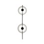 Aplique LED de pared Doble "CENTER" 2x13W