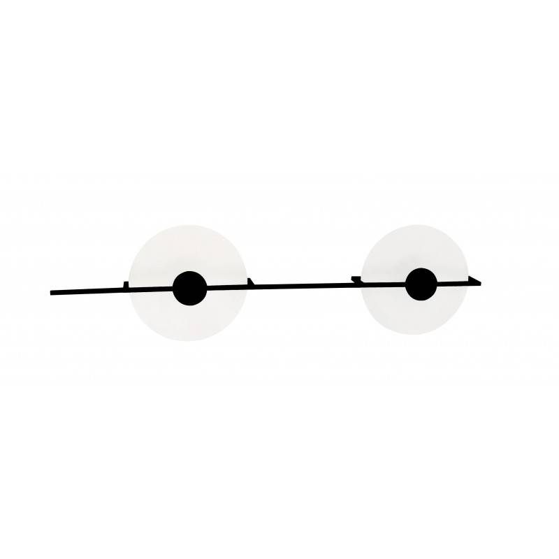 Aplique LED de pared Doble "CENTER" 2x13W