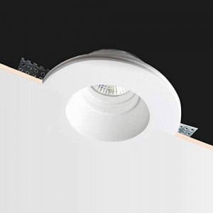 Aro downlight empotrable Escayola GU10 - Downlights led empotrable