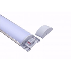 Luminaria lineal LED 120cm de alta potencia CCT con sensor