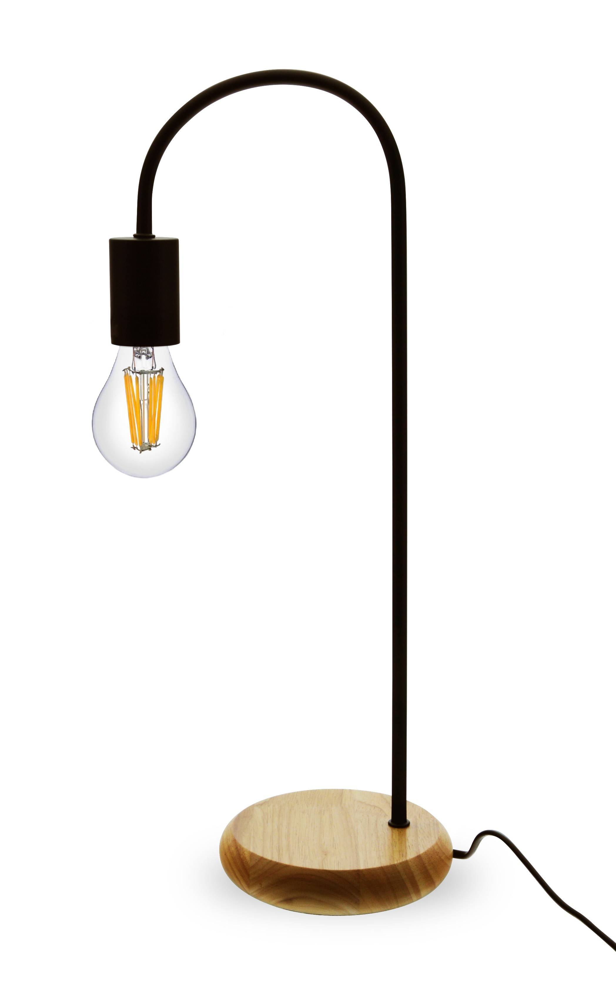 Lámpara de mesa vintage FINNA E27 Máx.60W - Lámparas de mesa