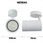 Focos LED Downlights Orientables GU10 Focos LED Downlights Orientables GU10