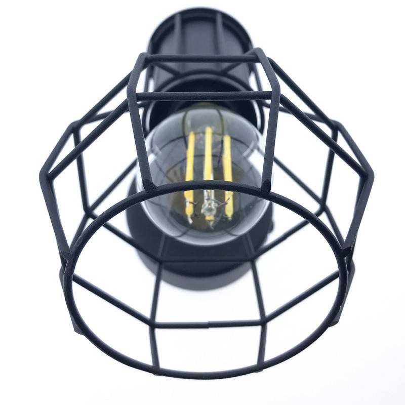 Aplique de pared o techo jaula Aplique de pared o techo jaula