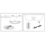 Plafón LED universal con Sensor, CCT, ajustable 18W Plafón LED universal con Sensor, CCT, ajustable 18W