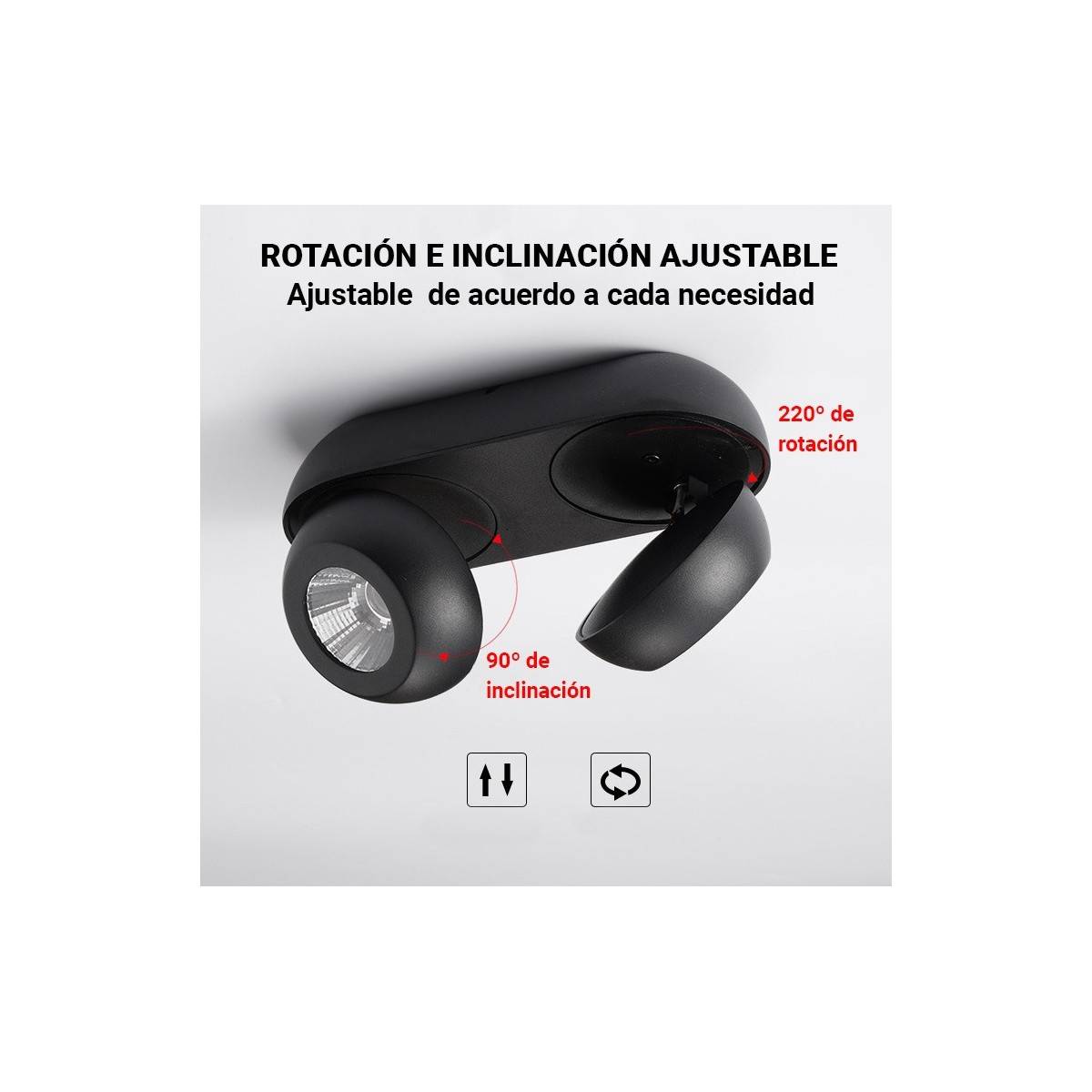 Aplique de pared LED