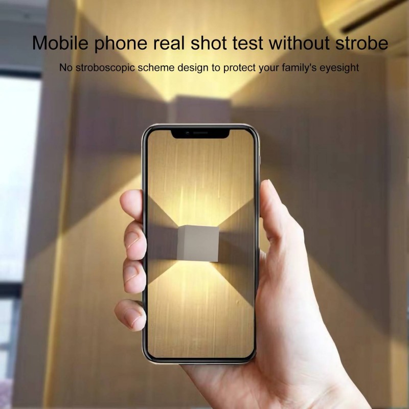 Aplique de pared "KURTIN" 6W apertura de luz regulable Aplique de pared "KURTIN" 6W apertura de luz regulable